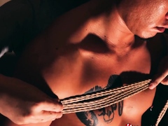 YOSHIKAWASAKIXXX – Shibari Master Encho Dominates Sub Hunk